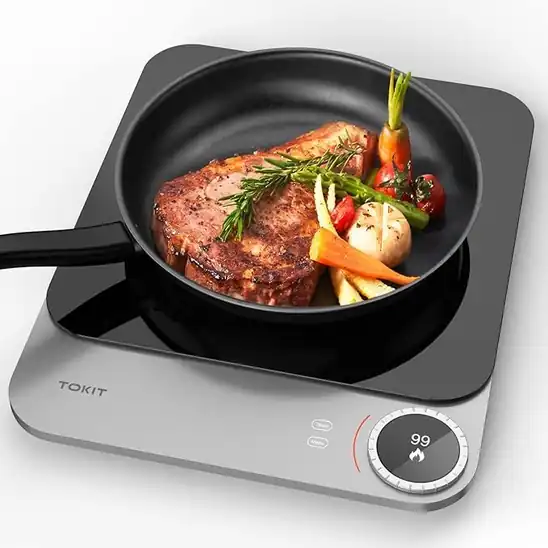 【70%OFF！】FDWSER ポータブル 誘導コンロプロ 2,100W 電気コンロが4,799円送料無料