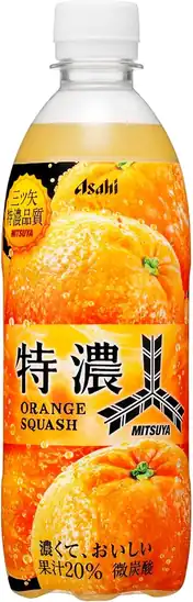 ■三ツ矢サイダー アサヒ飲料 三ツ矢特濃オレンジスカッシュ 500ml×24本 1,880円