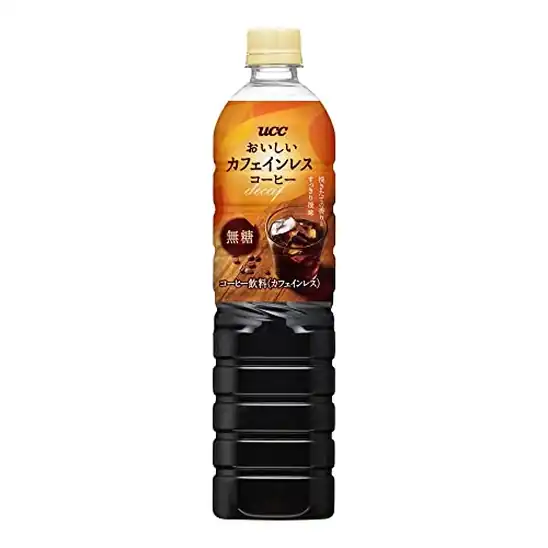【タイムセール】【35％OFF＋クーポンで5％OFF＋5％OFF】1本あたり144円！お・い・し・いカフェインレス UCC おいしいカフェインレスコーヒー 無糖 ペットボトル コーヒー 900ml×12本 1733円！