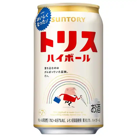 ■トリスハイボール 350ml×24缶 [サントリー ウイスキー 日本 ハイボール 缶] 3,780円