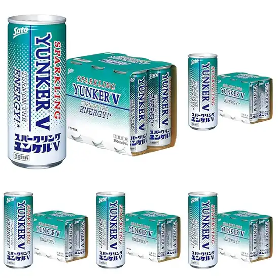 1本70円！【値下がり！】ユンケル 佐藤製薬 スパークリングV 250ｍL✕6本 (× 5)が激安特価！