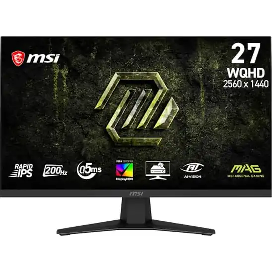 MSI MAG 274QF E20 - WQHD/RAPID IPS/200Hz/0.5ms 27インチゲーミングディスプレイが26,300円送料無料