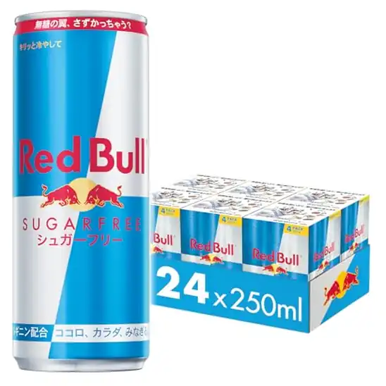 136.8/本 3282 レッドブル エナジードリンク シュガーフリー 250mlx24本 (4*6) 【Amazon・アマゾン】で 食品・飲料 など 他商品も掲載の場合あり