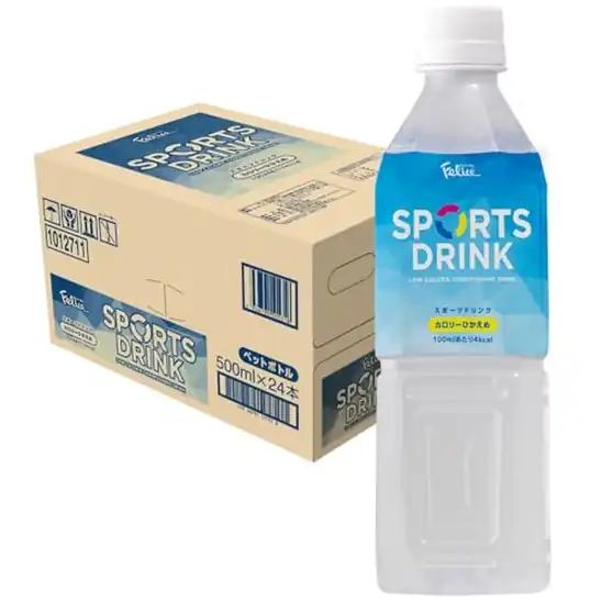 32.6/本 50%5％1741 フェリーチェ スポーツドリンク カロリー控えめPET 500ml 24本 水分補給 熱中症対策 アウトドア マラソン スポーツドリンク 【Amazon･アマゾン】で 食品・飲料 など 他商品も掲載の場合あり