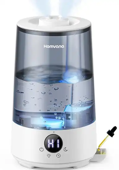 「Homvana 加湿器 3.6L 上から給水 超声波式 アロマ対応」がアマゾンにて超激安特価！