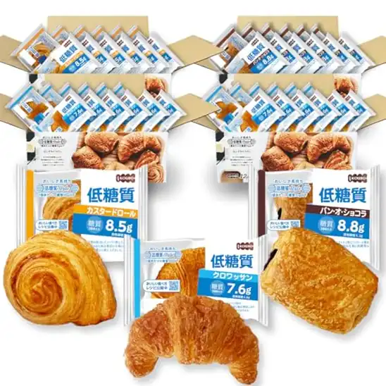 【5,092円(106円 / 個)】KOUBO 低糖質パン 48個入 満足低糖質Styleセット 賞味期限50日以上 常温保存 ロングライフパン