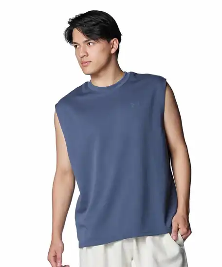 UNDER ARMOUR(アンダーアーマー) トレーニングTシャツUAアポロ スリーブレス シャツメンズ S 959円！
