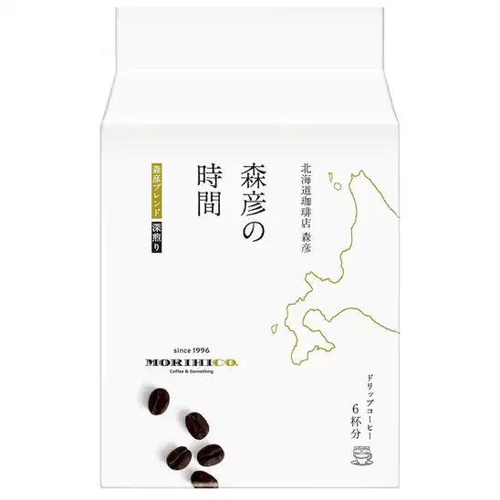 【タイムセール】【38%OFF+5%OFF】1袋あたり173円!AGF 森彦の時間 ドリップコーヒー 森彦ブレンド 6袋 1090円!