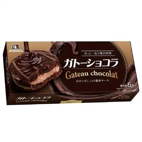【365円】森永製菓 ガトーショコラ 6個