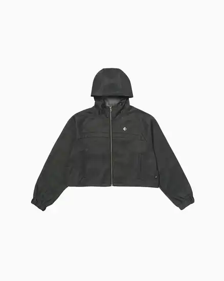 【80%OFF】コンバース SYNTHETIC DENIM HOODED JACKET LADIES M 1769円!