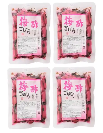 【アウトレット】【65％OFF】1個あたり99円！[上沖産業] 梅酢 ごぼう 漬物/漬物 80g×4 394円！