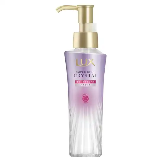 【698円】LUX (ラックス) スーパーリッチクリスタル カラーケア&リペア 洗い流さないトリートメント ヘアオイル 本体 90ml