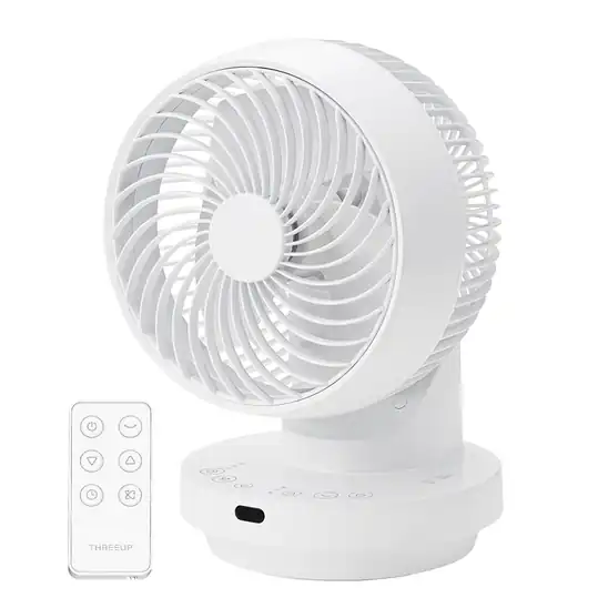 【タイムセール】【50％OFF】スリーアップ 16畳 分解して洗える 多機能 リモコン付 ターボ サーキュレーター CF-AZ0692WH 3730円！