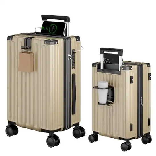 【43L / 76L / 100L】ATORREK キャリーケース 拡張機能付き 軽量 多機能モデルが3,980円～5,980円送料無料