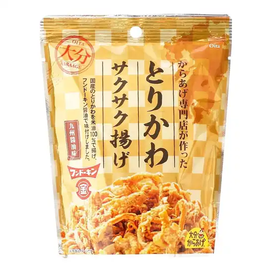 【アウトレット】【57％OFF】大分からあげ とりかわサクサク揚げ 九州醤油味 30g 255円！
