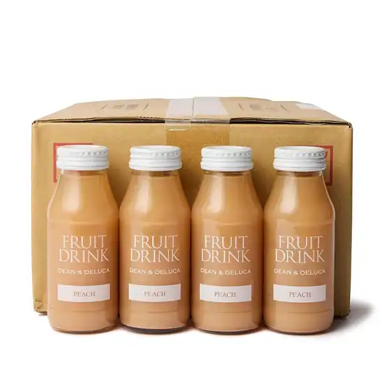 【大幅値下がり!】DEAN & DELUCA(ディーンアンドデルーカ) フルーツドリンク ピーチ20本が激安特価!