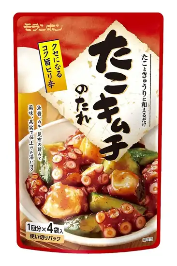 【アウトレット】【61%OFF】1個あたり69円!モランボン たこキムチのたれ 100g(25g×4袋入)×10個 690円!
