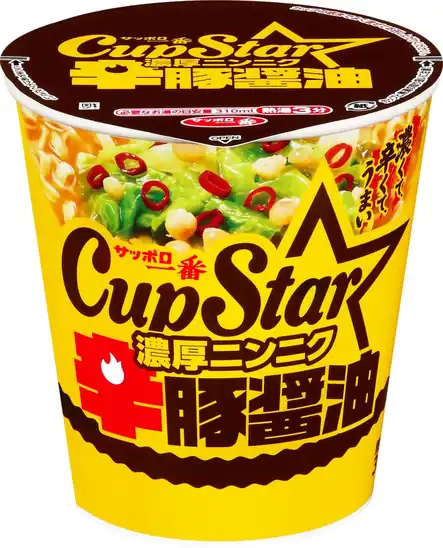 【36％OFF】1個あたり163円！サッポロ一番 カップスター辛豚醤油 70g ×12個 1957円！