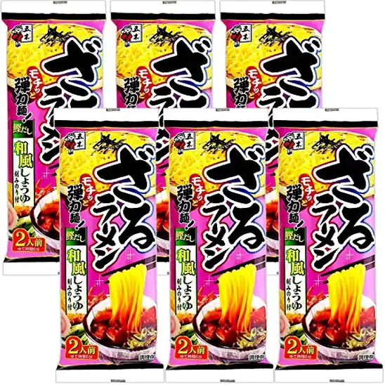 【53％OFF！】1袋あたり165円！五木食品 ざるラーメン和風しょうゆ 280g ×6個(常温保存商品) 990円！
