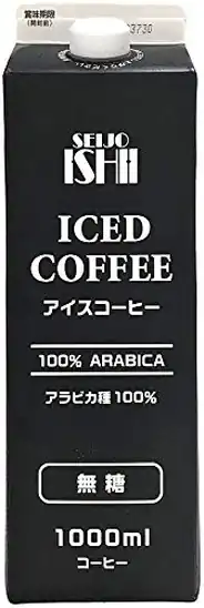 【アウトレット】【60％OFF】1本あたり191円！成城石井 無糖アイスコーヒー 1000ml×24本 4594円！