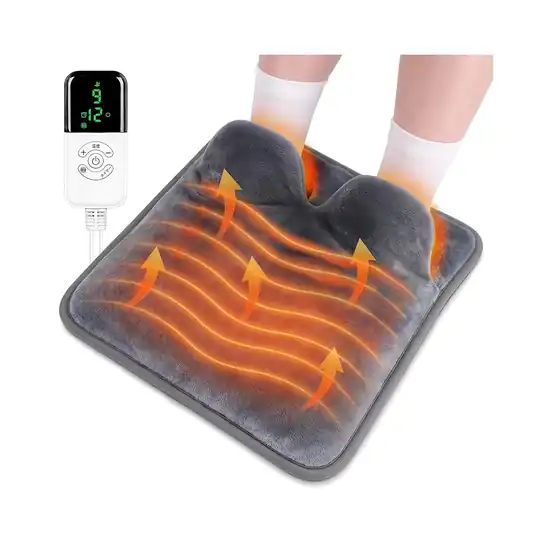 【タイムセール】【36％OFF＋ポイント30％還元】Zyvrex 電気足温器 フットウォーマー 実質2239円！