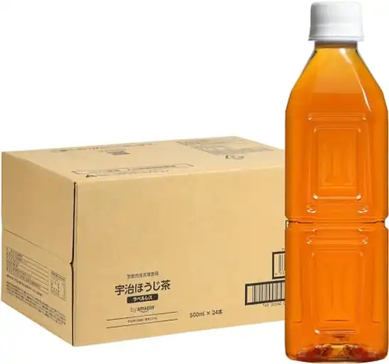 1本あたり70円！by Amazon ラベルレス 宇治ほうじ茶500ml ×24本 (MOISTA) 1683円！